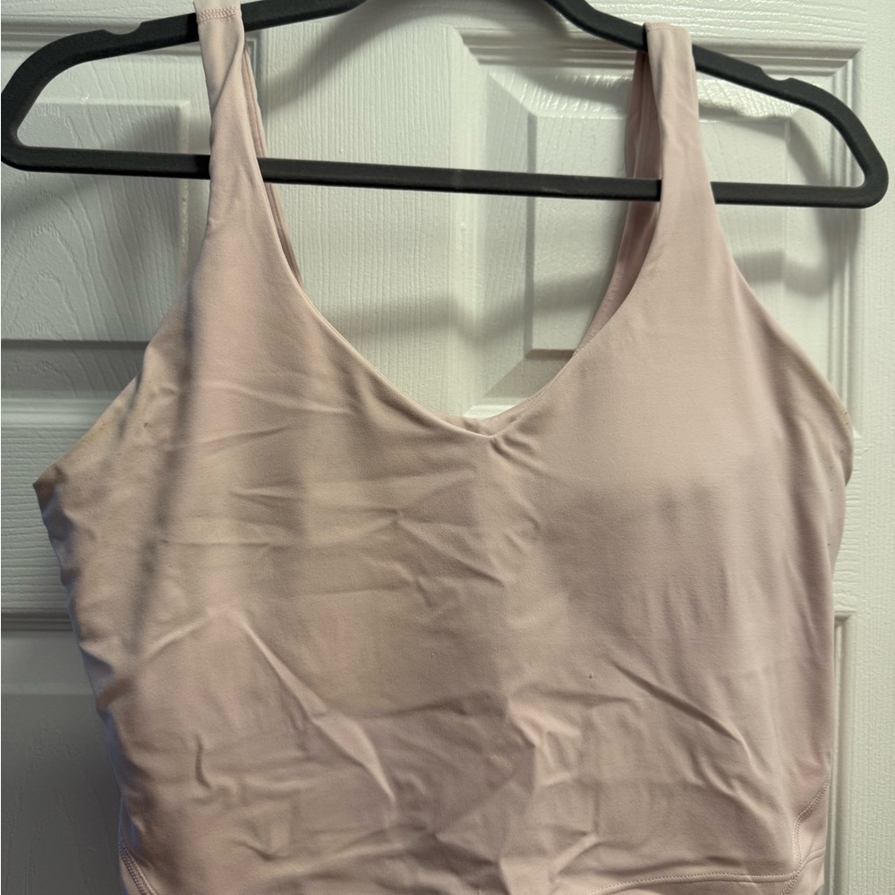 Lululemon Alight Tank in Light Ponk